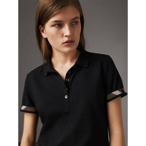 burberry polo tee woment|burberry polo shirts women's sale.